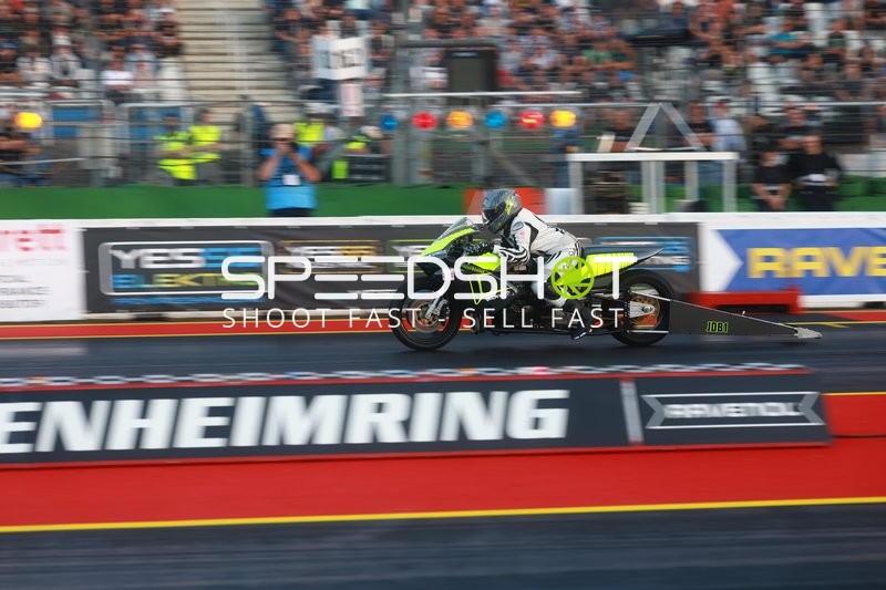 Motorrad Drag Racing am Hockenheimring