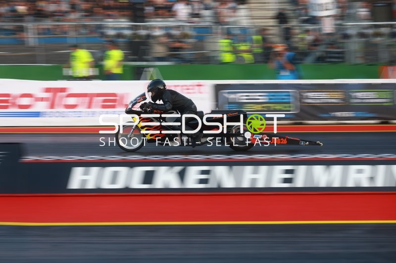 Motorrad Drag Racing am Hockenheimring