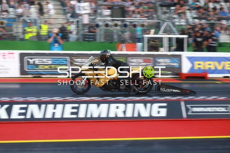 Motorrad Drag Racing am Hockenheimring