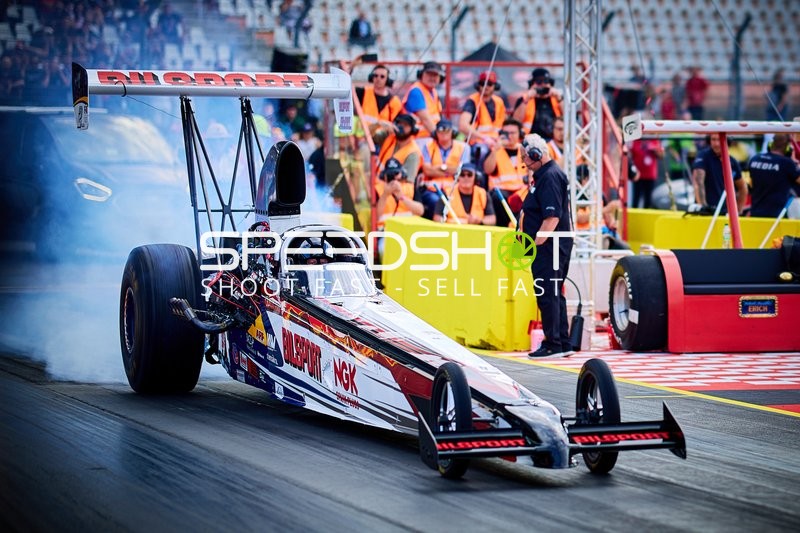 Top Fuel Dragster auf der Quartermile
