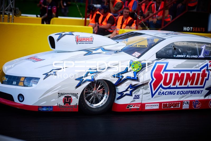 Drag Racing Fahrzeug am Hockenheimring