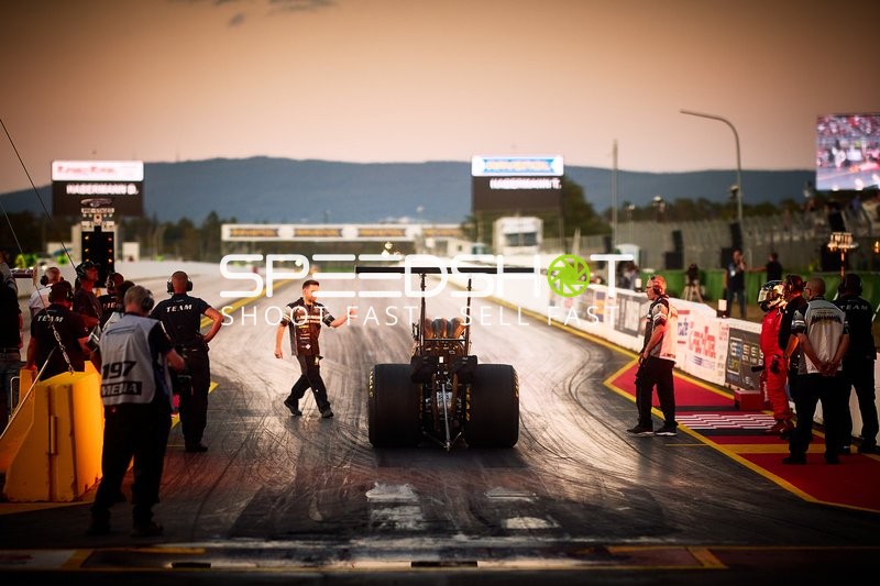 Dragster in Startposition