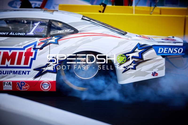 Rennwagen bei Burnout