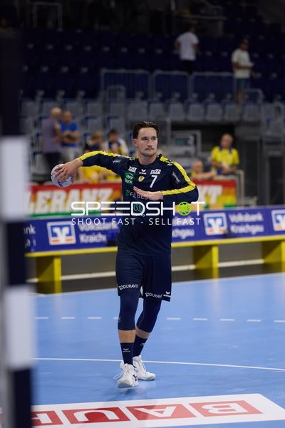Handball I Robert Timmermeister (7; Rhein Neckar Löwen) in Aktion