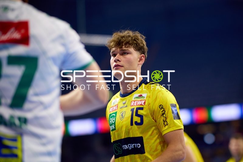 Handball I David More (15; Rhein Neckar Löwen) in Position