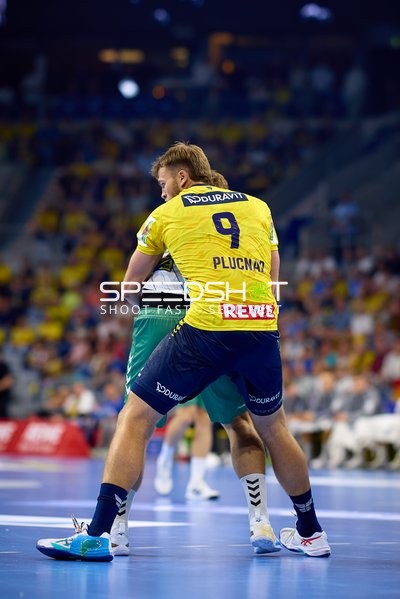 Steven Plucnar Jacobsen (9; Rhein Neckar Löwen) in Aktion