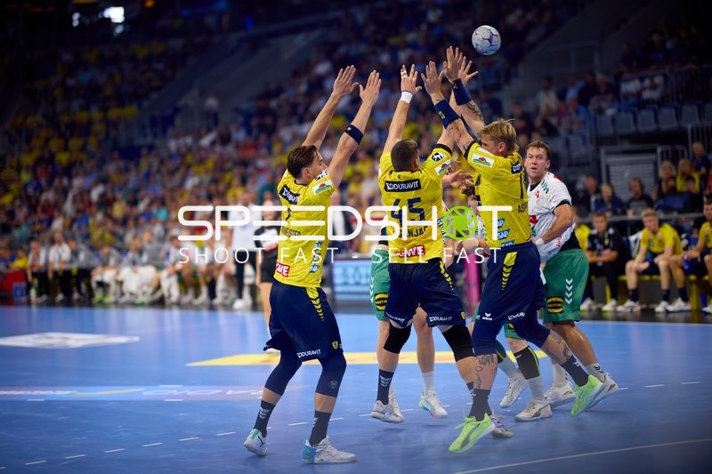 Rhein Neckar Löwen verteidigen Wurf