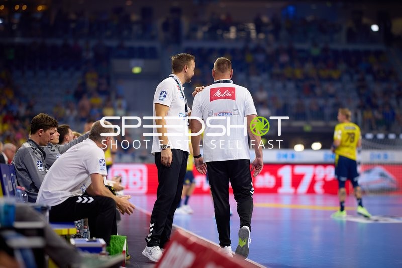 Trainer an der Seitenlinie