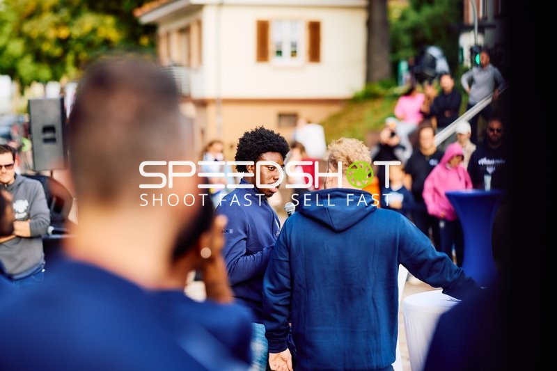 Noah Koch (1; MLP) bei Teamvorstellung