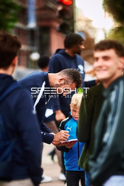 Autogrammstunde in Heidelberg