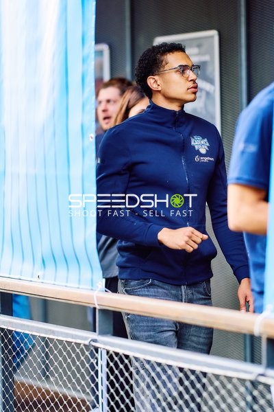 Josia Gentischer (4; MLP) auf dem Court