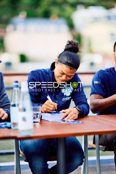 Athletic-Coach bei Teamvorstellung