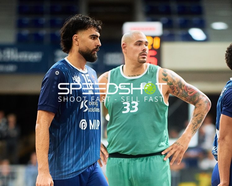 Spieler auf dem Court