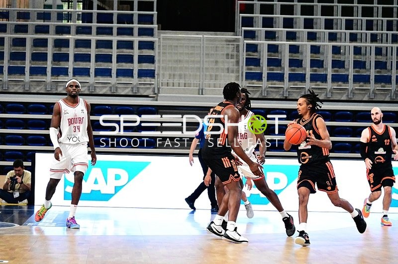 Spieler auf dem Court