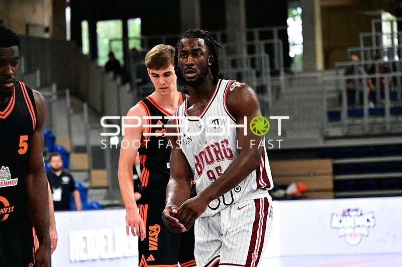 Spieler auf dem Court