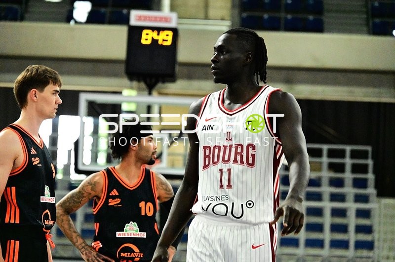 Spieler auf dem Court