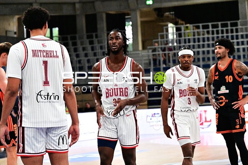 Spieler auf dem Court