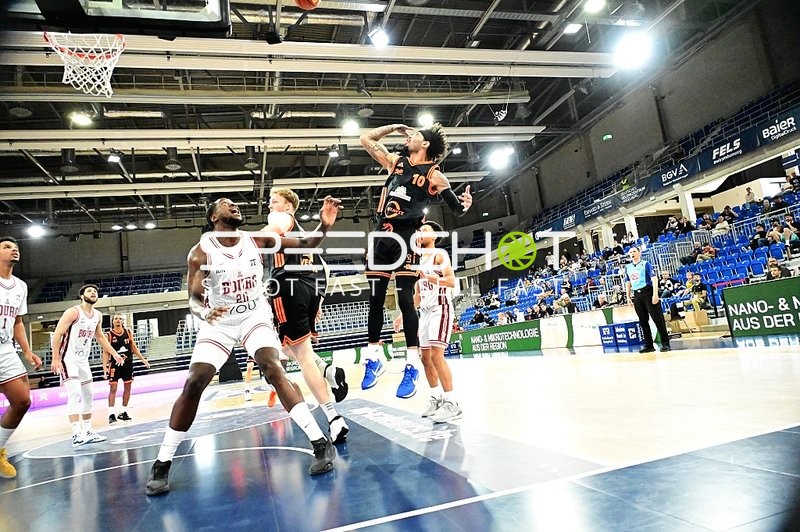 Spieler auf dem Court