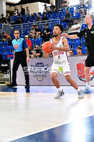 Spieler bereitet Wurf vor