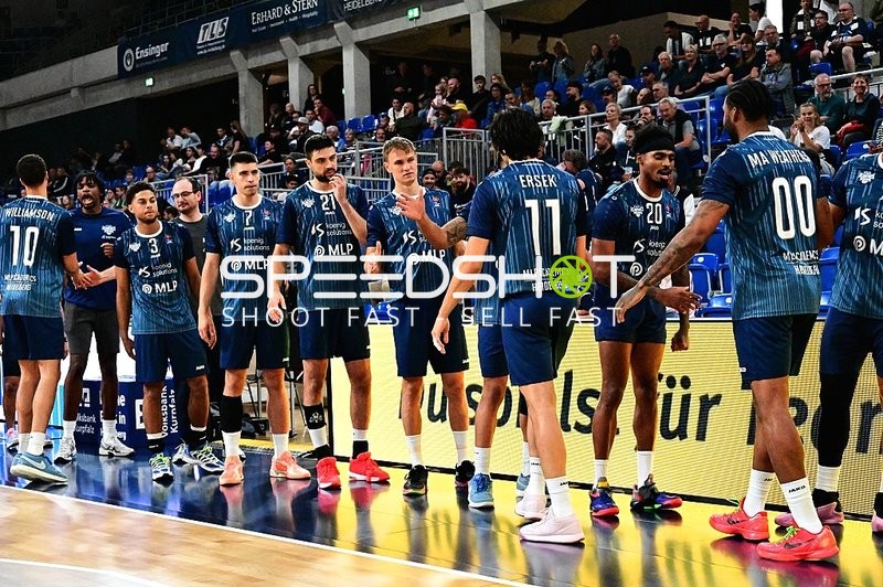 MLP Academics Heidelberg auf dem Court