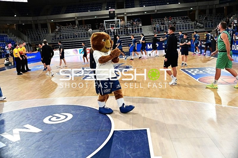 Spieler auf dem Court