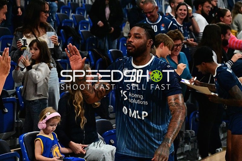 Marcus Weathers (0; MLP) auf dem Court