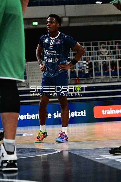 DJ Horne (0; MLP) auf dem Court