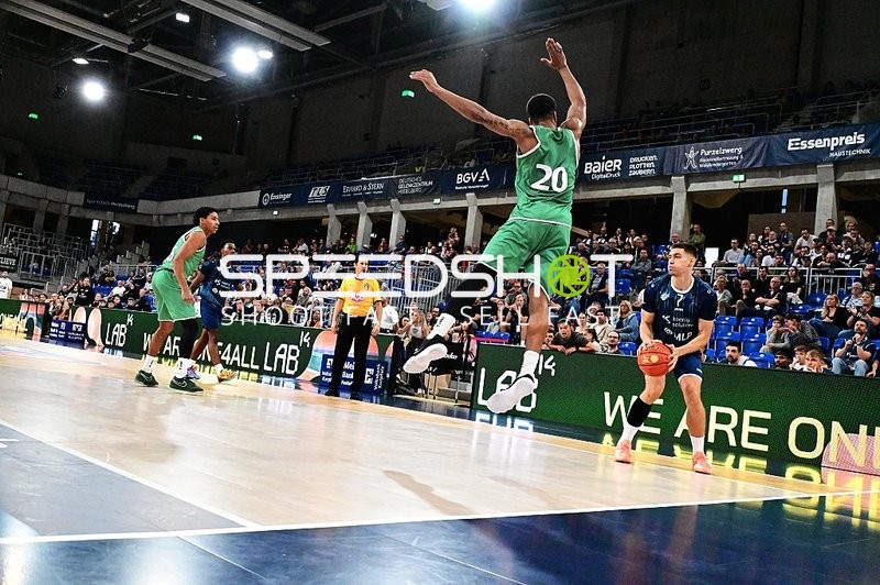 Verteidigung auf dem Court