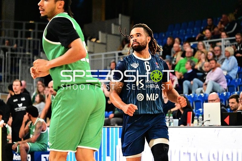 Spieler auf dem Court