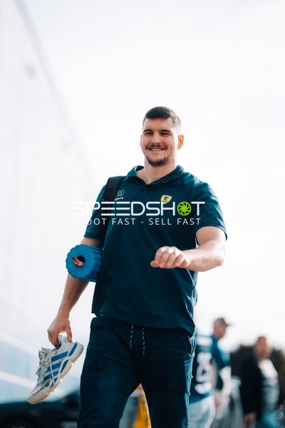 Halil Jaganjac (45; Rhein Neckar Löwen) läuft entspannt