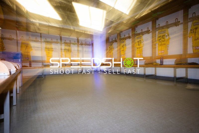 Umkleidekabine der Rhein Neckar Löwen