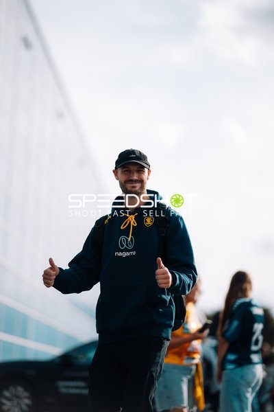 Trainer Maik Machulla (Trainer; Rhein Neckar Löwen) gibt Anweisungen