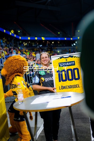 Trikotpräsentation 1000; Rhein Neckar Löwen