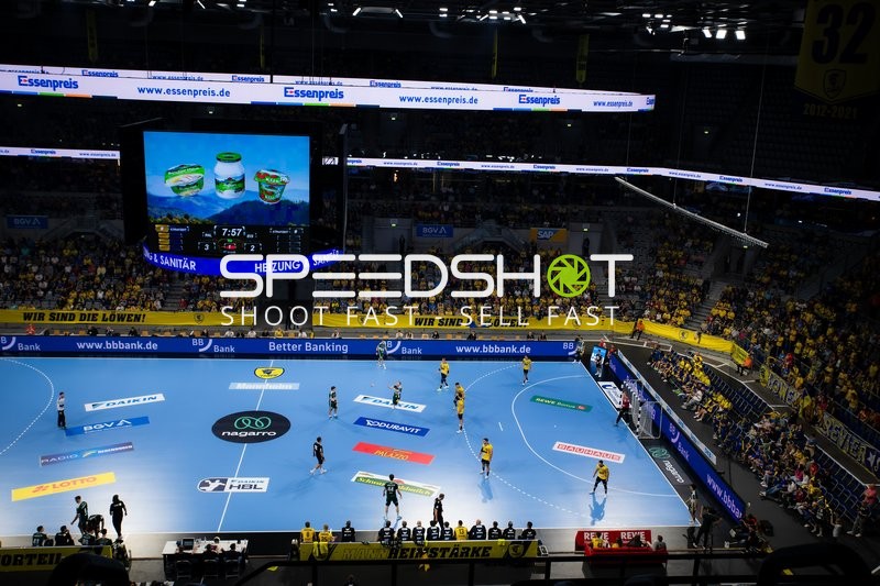 Spieler positionieren sich