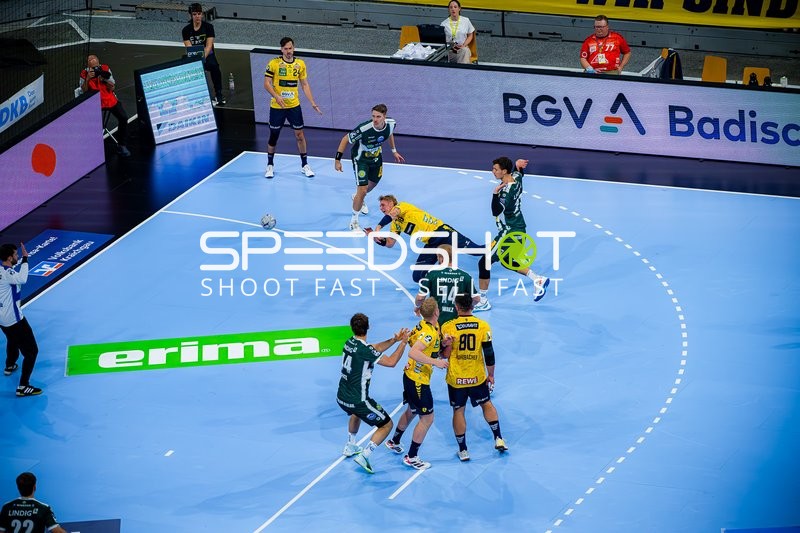 Patrick Groetzki (24; Rhein Neckar Löwen) wirft aufs Tor