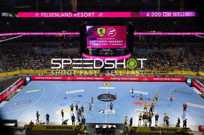 Spieler positionieren sich