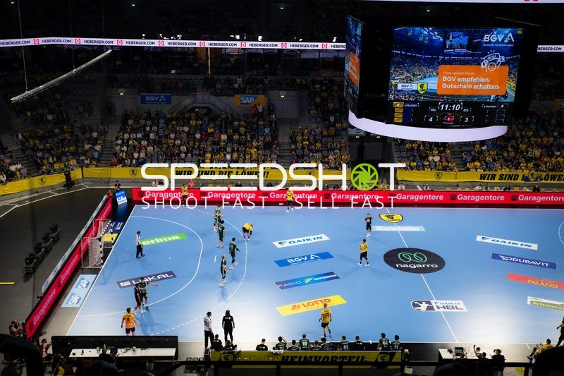 Spieler positionieren sich