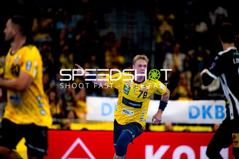 Edwin Aspenbäck (78; Rhein Neckar Löwen) in Aktion