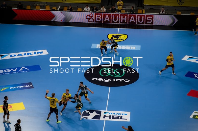 Edwin Aspenbäck (78; Rhein Neckar Löwen) wirft aufs Tor