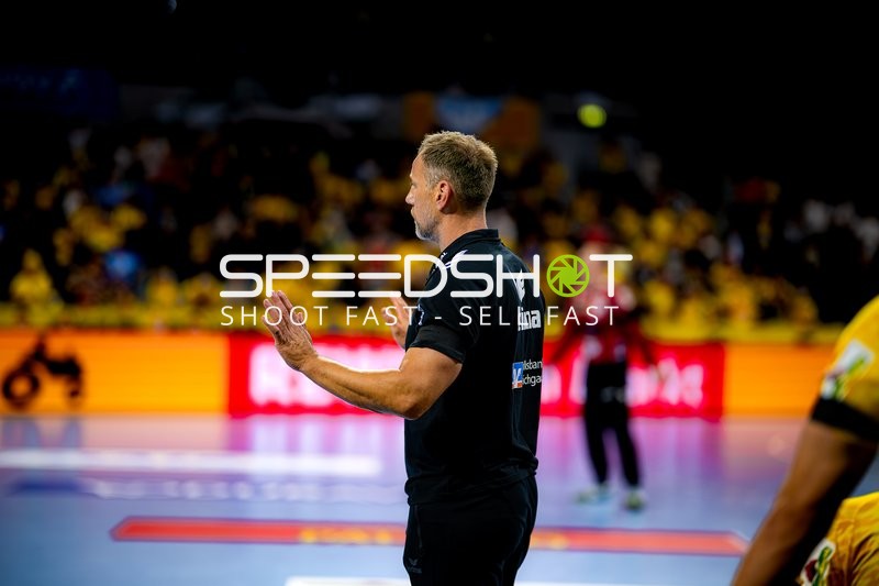 Coach an der Seitenlinie