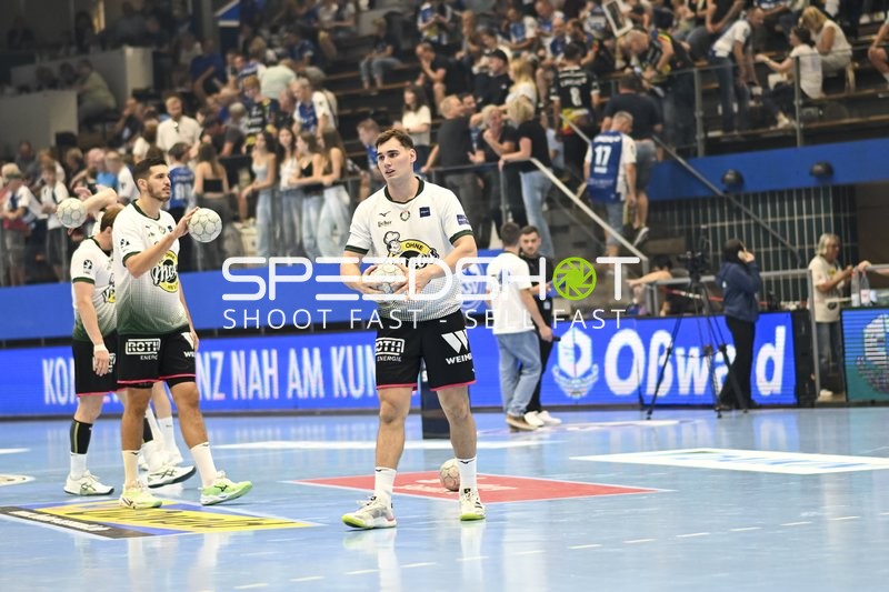 Spieler positionieren sich