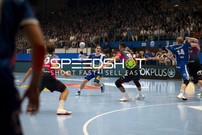 Felix Aellen (22, ThSV Eisenach) DAIKIN Handball: ThSV-Eisenach gegen HSG Wetzlar 20.09.2025