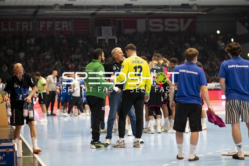 Co-Trainer Vladan Jordovic (Co-Trainer; HSG Wetzlar) im Gespräch