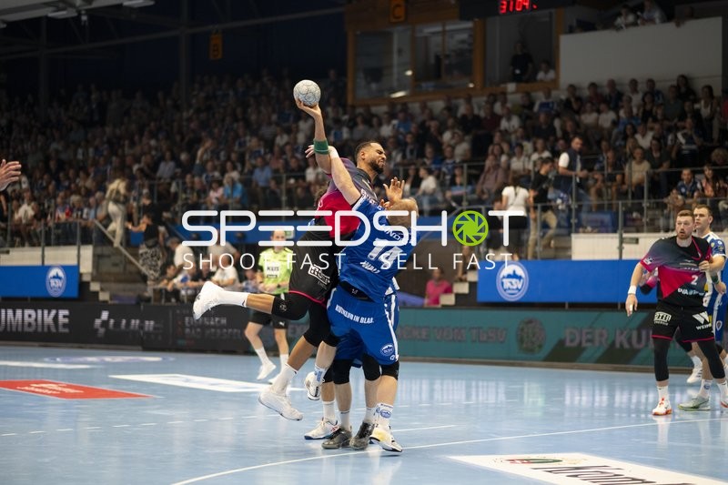 Max Beneke (9; ThSV Eisenach) im Wurfduell