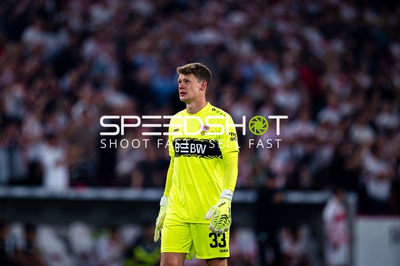 Torwart Alexander Nübel (33; VfB Stuttgart) auf dem Feld