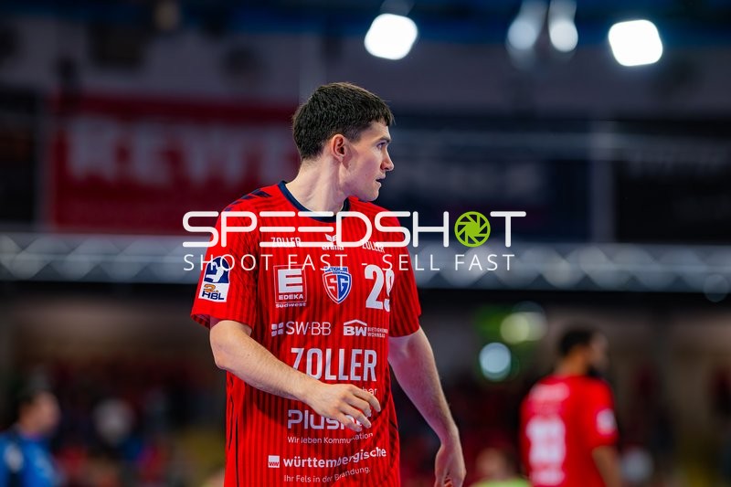 Paco Barthe (20; SG BBM Bietigheim) positioniert sich