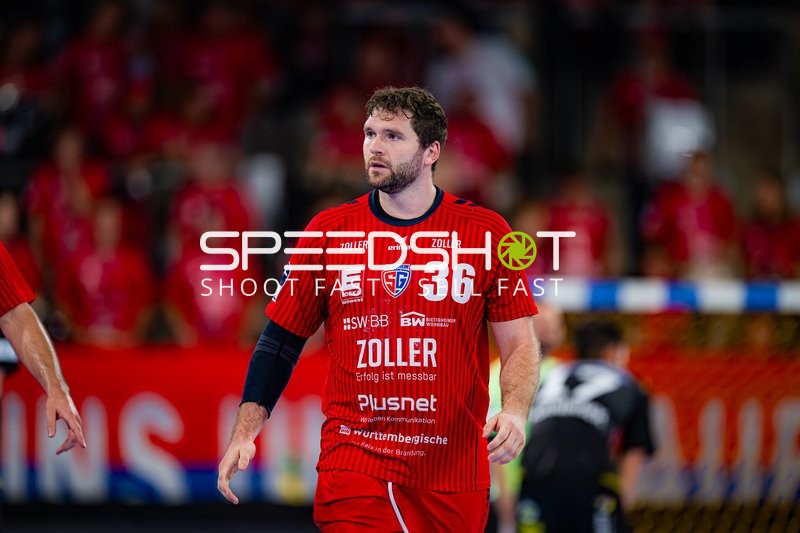 Jonathan Fischer (36; SG BBM Bietigheim) positioniert sich