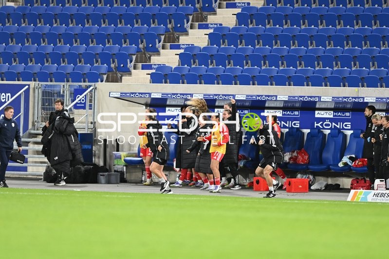 Jubel an der Seitenlinie