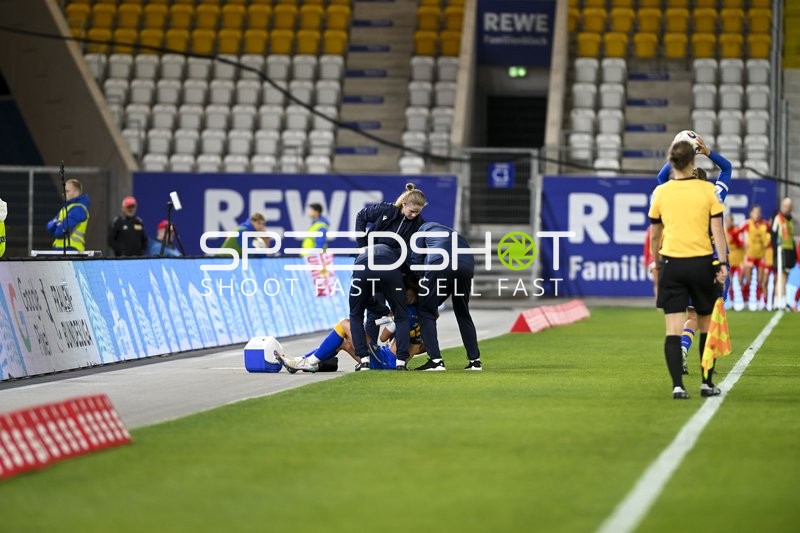 Medizinische Betreuung am Spielfeldrand