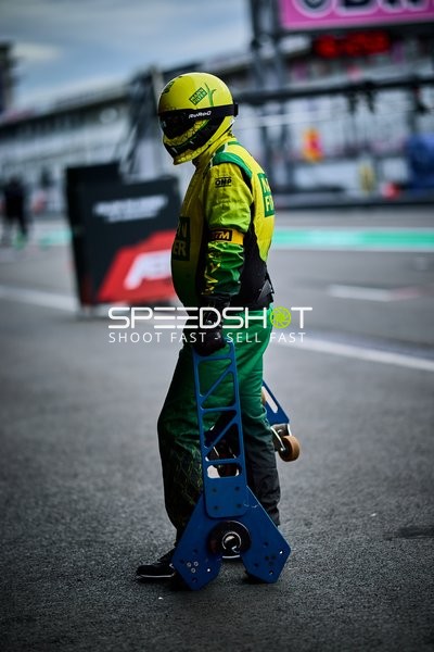 Mechaniker bei Motorsport-Event